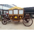 Top Quality 4 Wheel Christmas Horse Carriage Cinderella Carriage